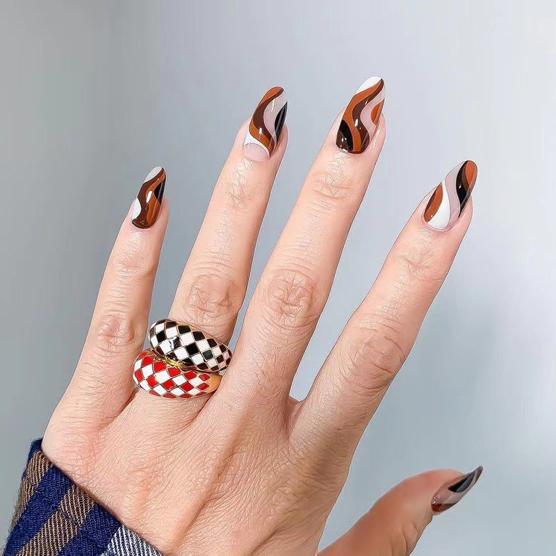 Bridal Fake Nails Set 10 Pieces