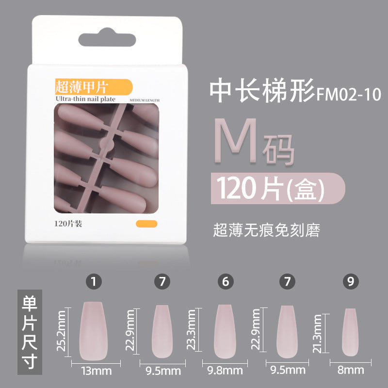 Geometric Fake Nails Set 10 Pieces