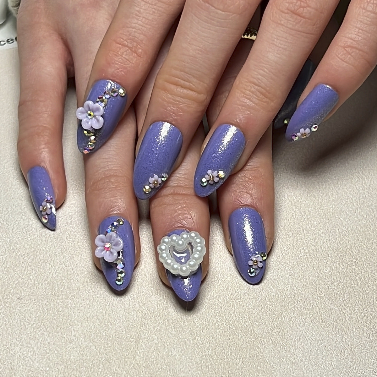 Beautiful Luxury Nail Set 10 Pieces