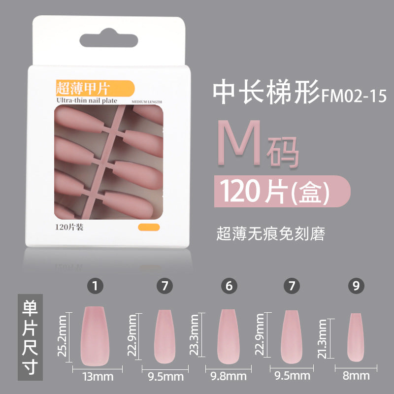 Geometric Fake Nails Set 10 Pieces
