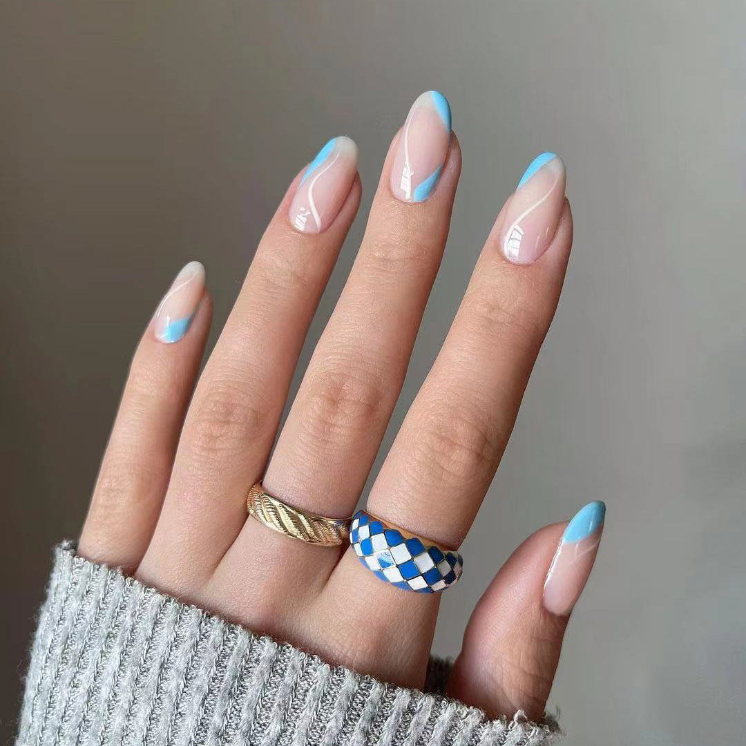 Sparkle Fake Nails Set 10 Pieces