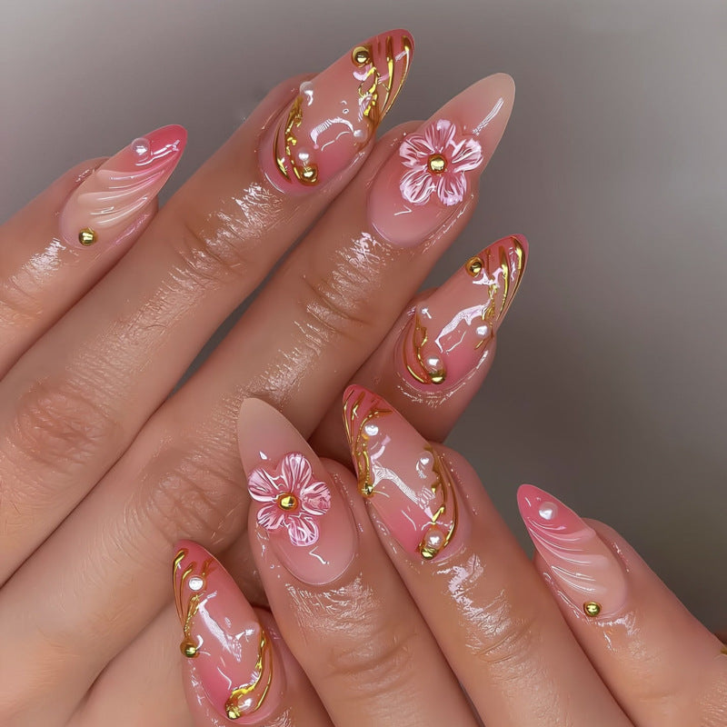 Eastern Fake Nails Set 10 Pieces