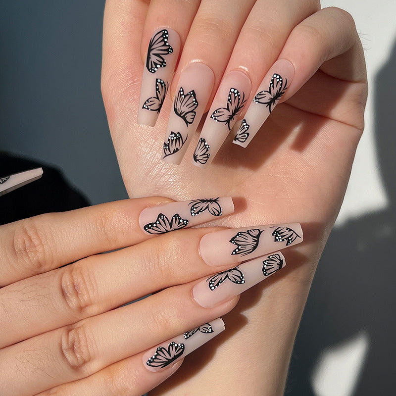 Stunning Matte Nail Set 10 Pieces