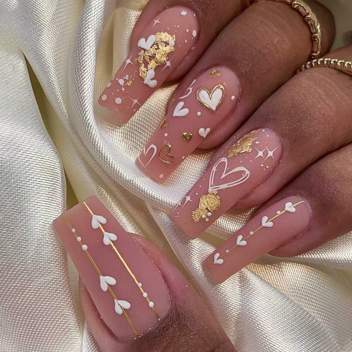 Minimalist Fake Nails Set 10 Pieces