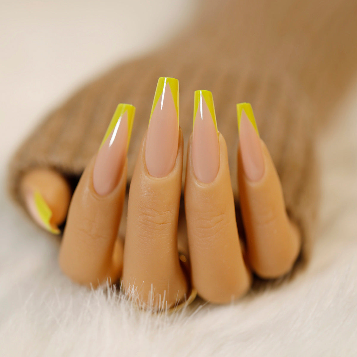 Spring Fake Nails Set 10 Pieces