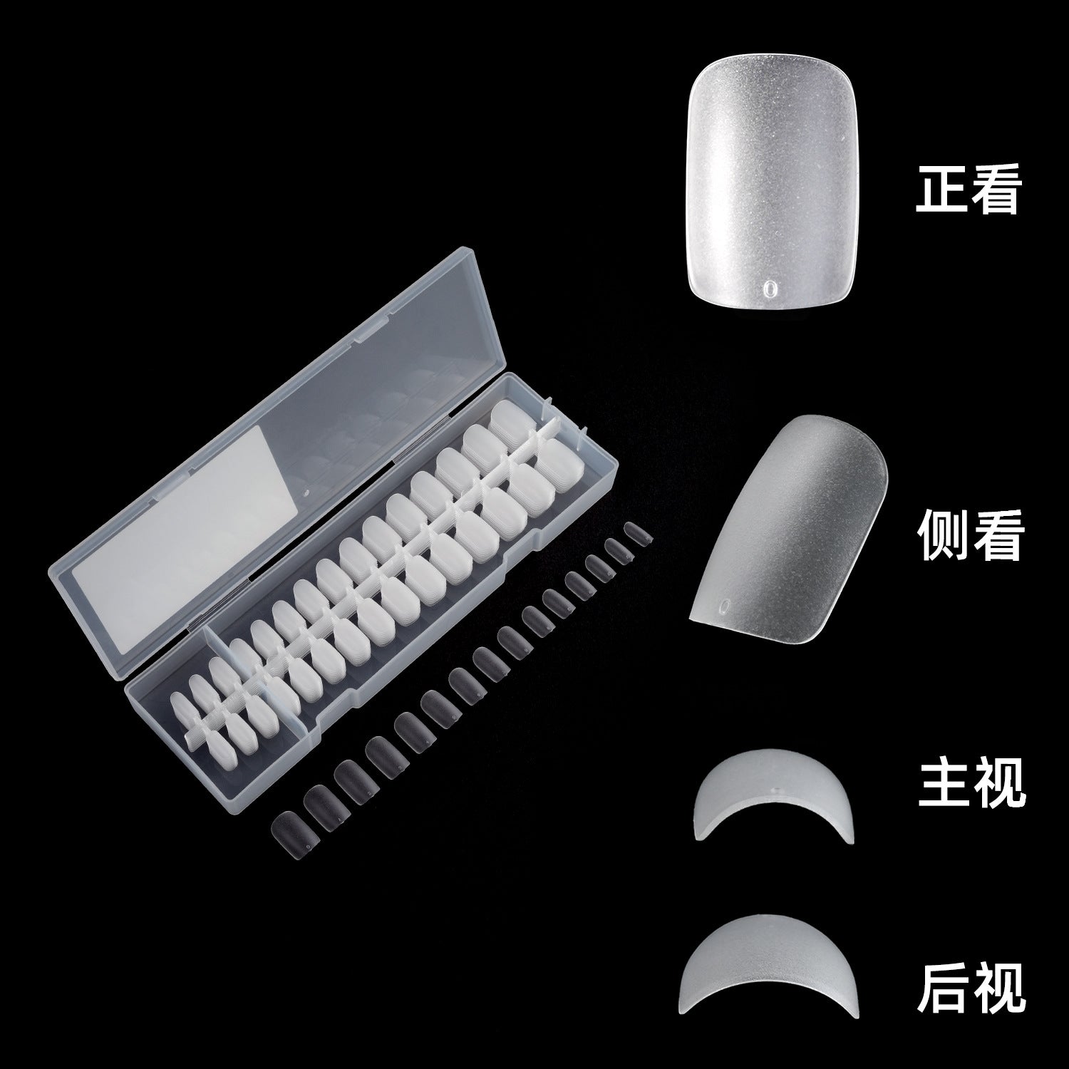 Gothic Nail Set 10 Pieces