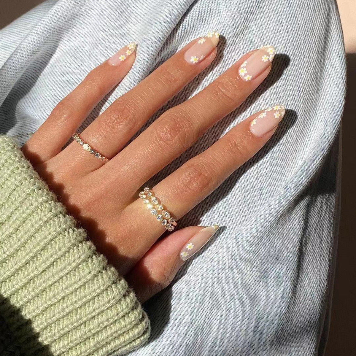 Stunning Glossy Nail Set 10 Pieces