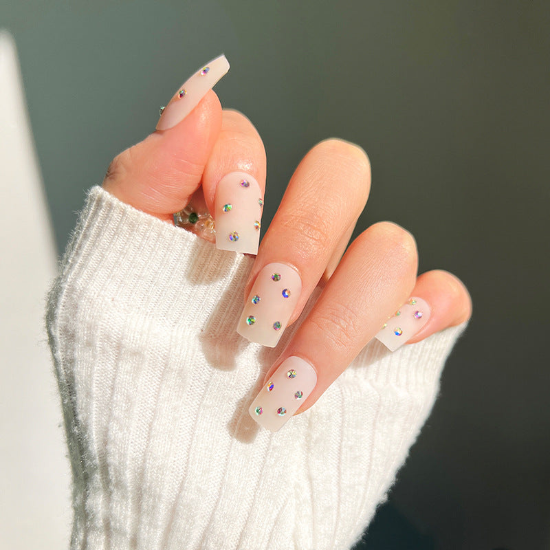 Glossy Press-On Nails 10 Pieces