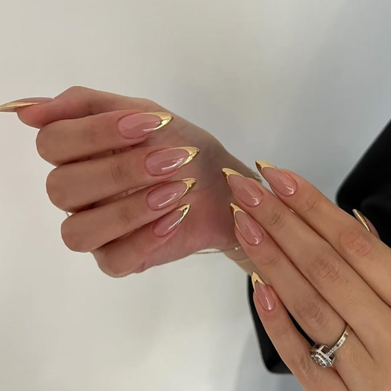 Handcrafted Floral Nail Set 10 Pieces