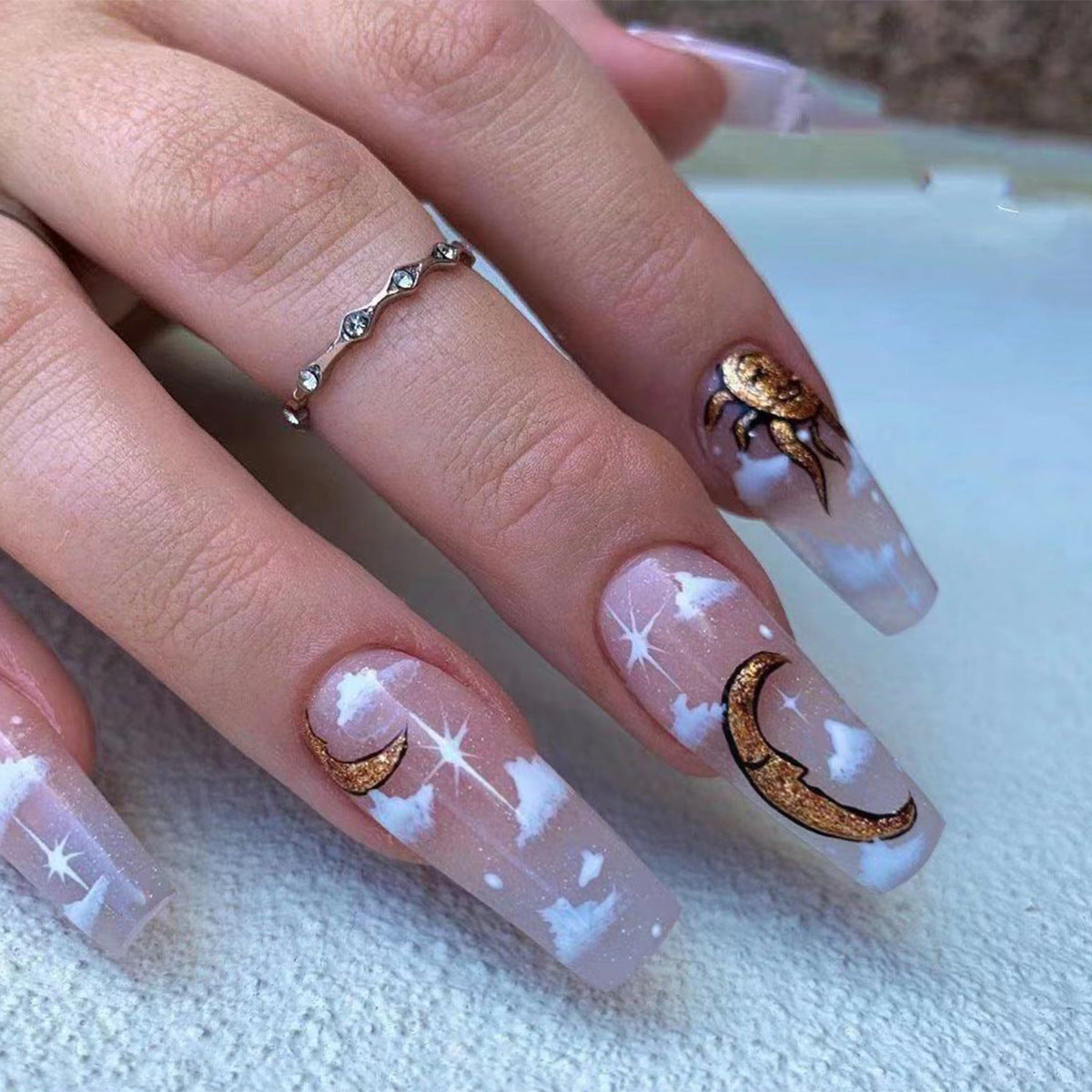 Beautiful Luxury Nail Set 10 Pieces