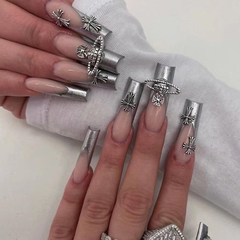 Pearl Press-On Nails 10 Pieces
