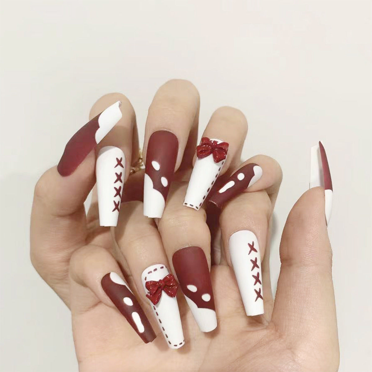 Winter Nail Set 10 Pieces