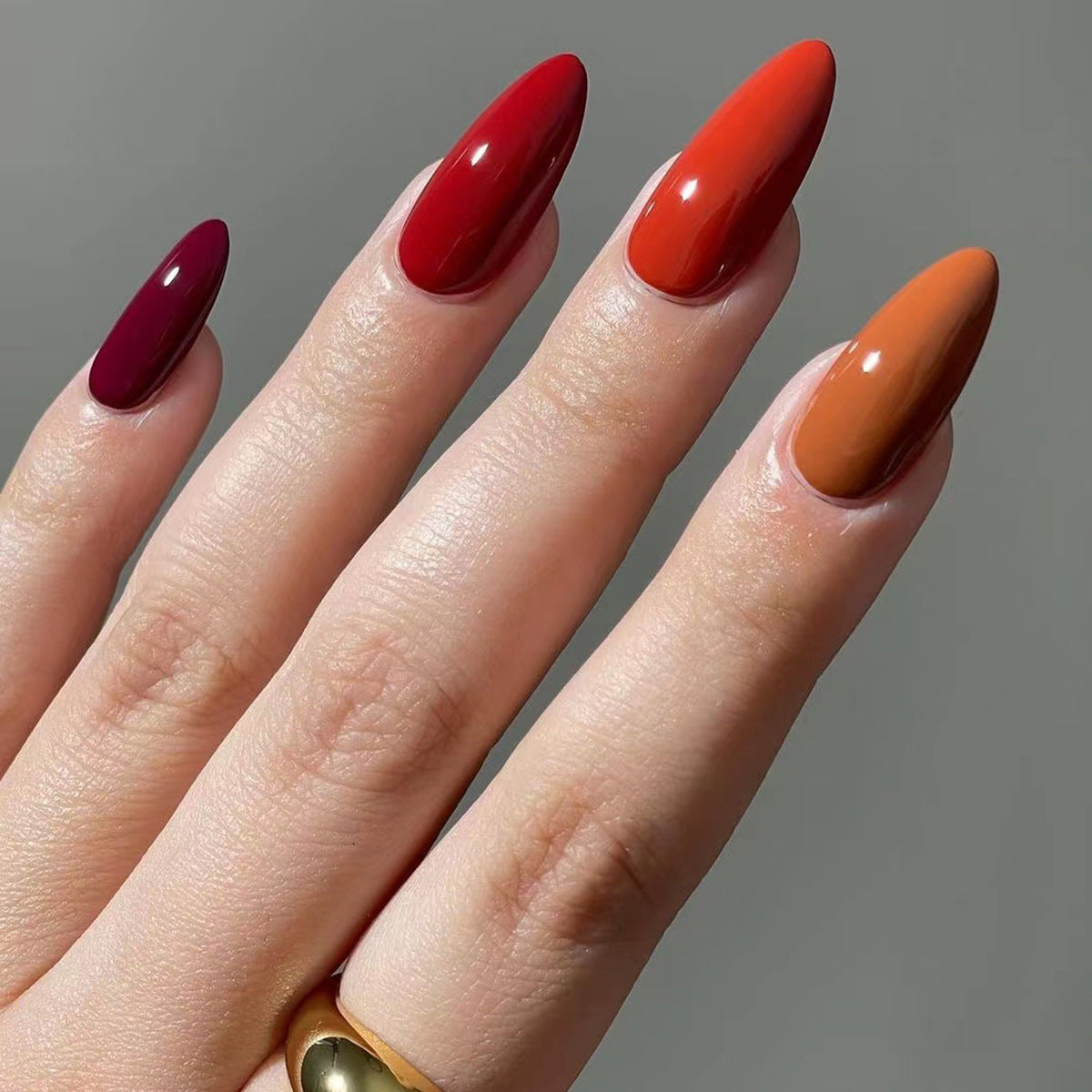 Handcrafted Holiday Nail Set 10 Pieces