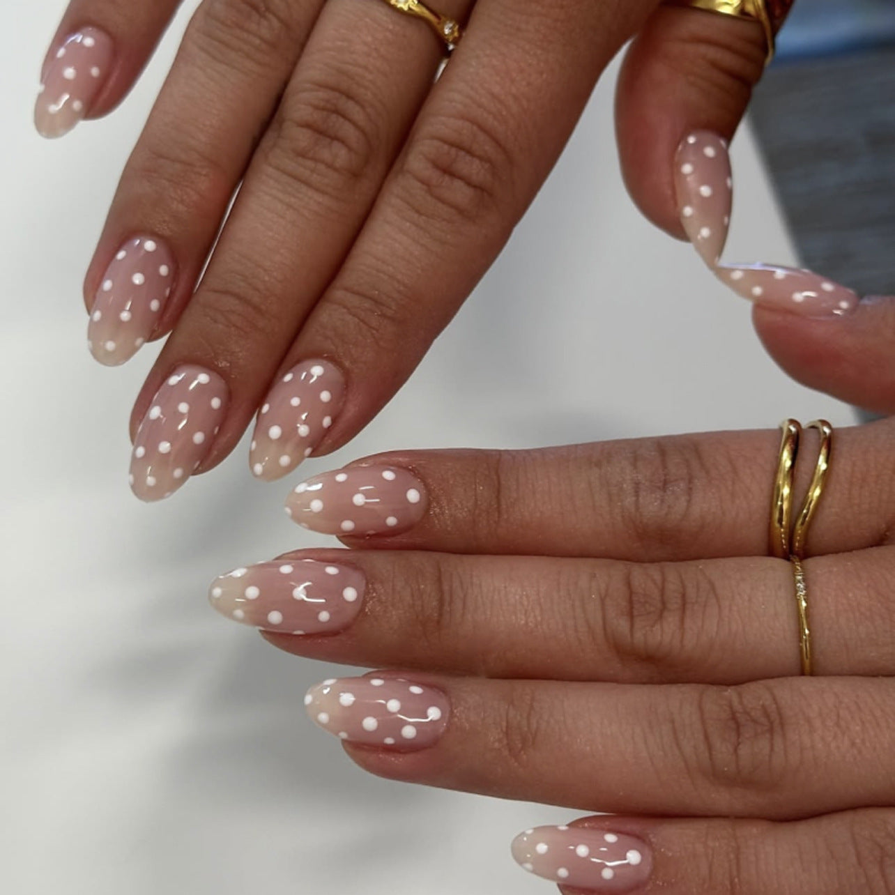 Autumn Fake Nails Set 10 Pieces