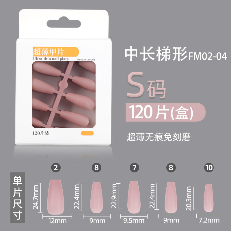 Geometric Fake Nails Set 10 Pieces