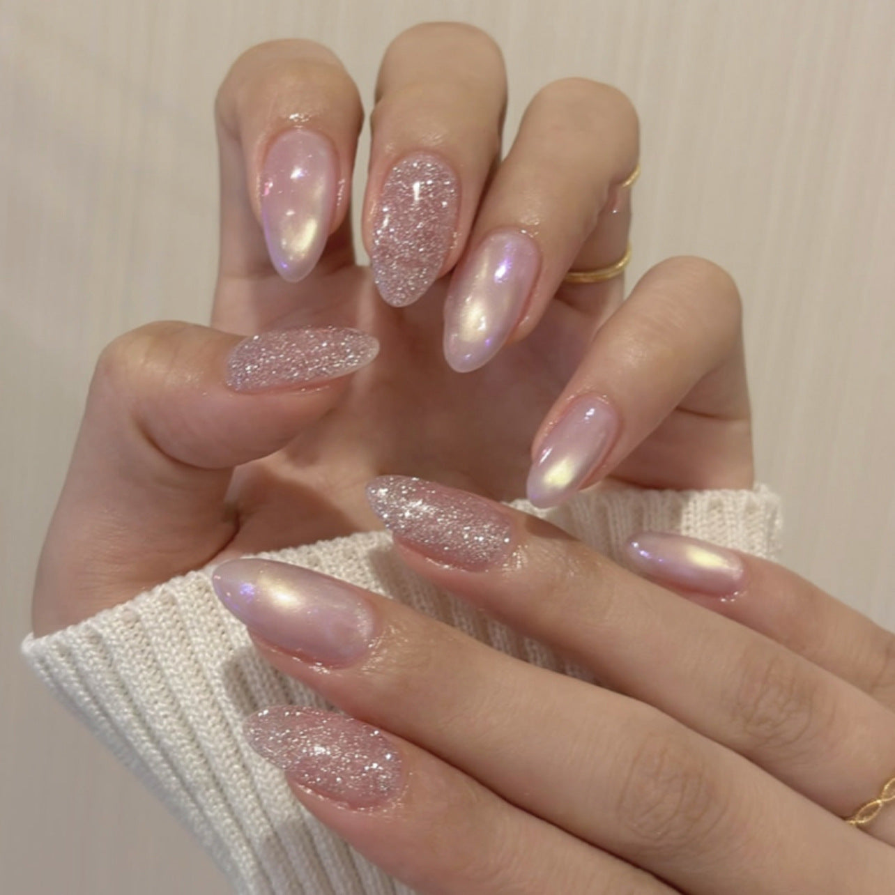 Handcrafted Holiday Nail Set 10 Pieces