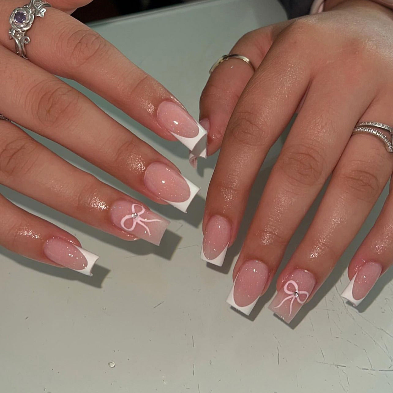Beautiful Festive Nail Set 10 Pieces