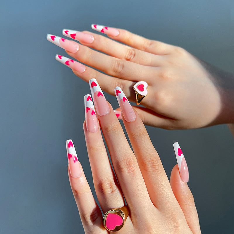 Beautiful Natural Nail Set 10 Pieces