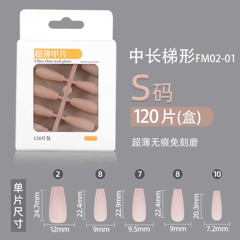 Geometric Fake Nails Set 10 Pieces