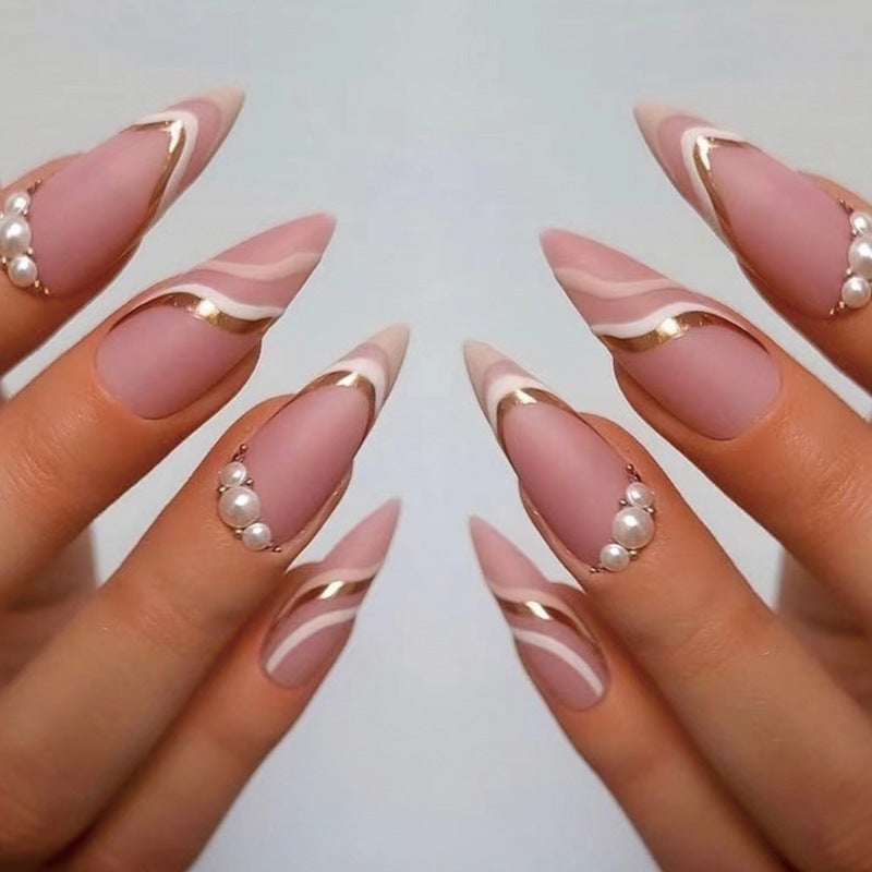 Handcrafted Abstract Nail Set 10 Pieces
