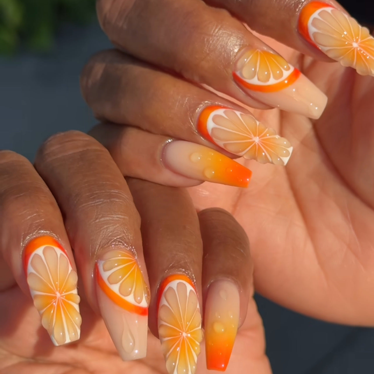 Beautiful Bold Nail Set 10 Pieces