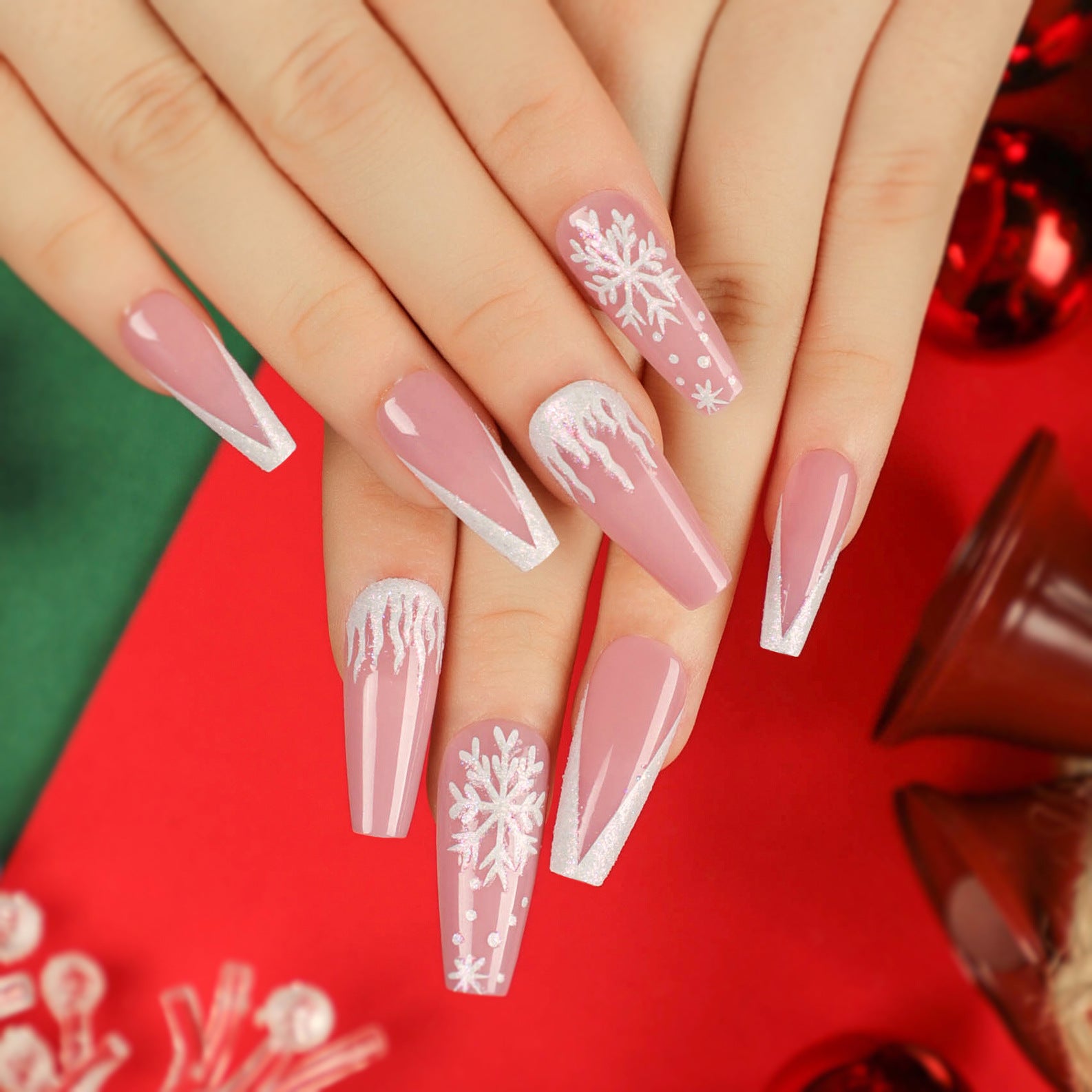 Gothic Designer Nail Set 10 Pieces