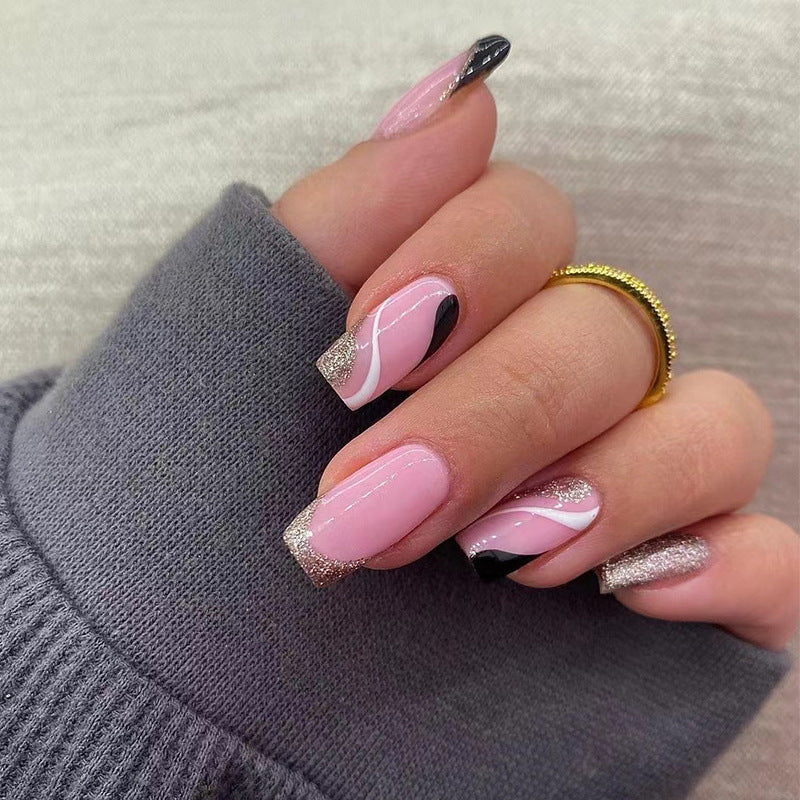 Beautiful Geometric Nail Set 10 Pieces