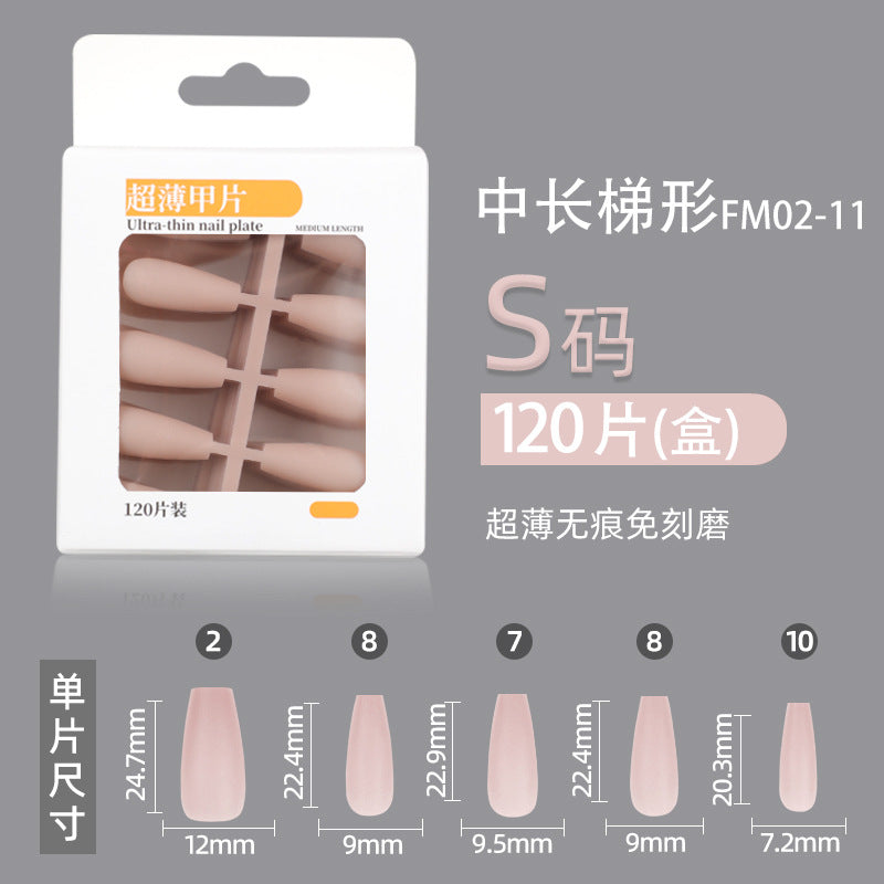 Geometric Fake Nails Set 10 Pieces
