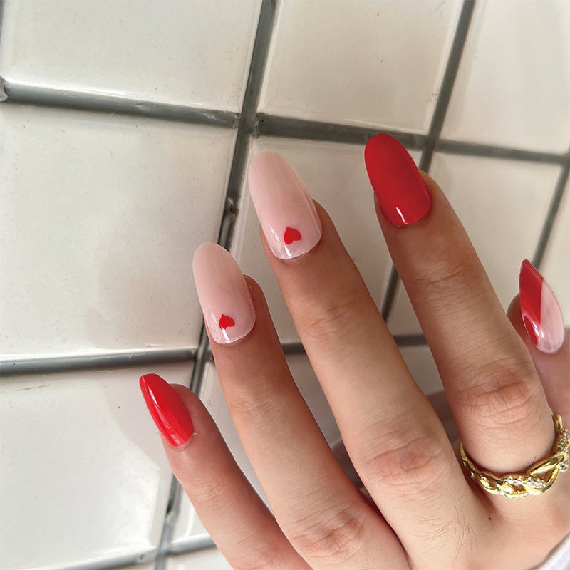 Glitter Press-On Nails 10 Pieces