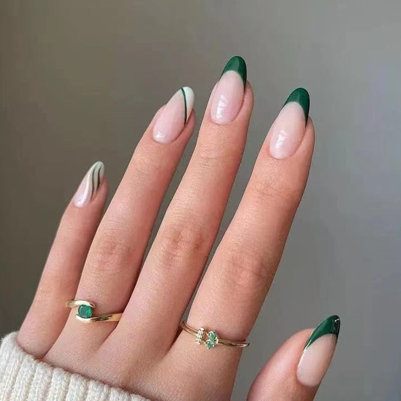 Handcrafted Crystal Nail Set 10 Pieces