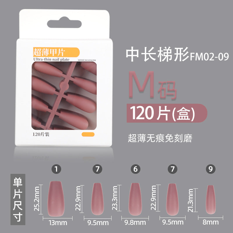 Geometric Fake Nails Set 10 Pieces