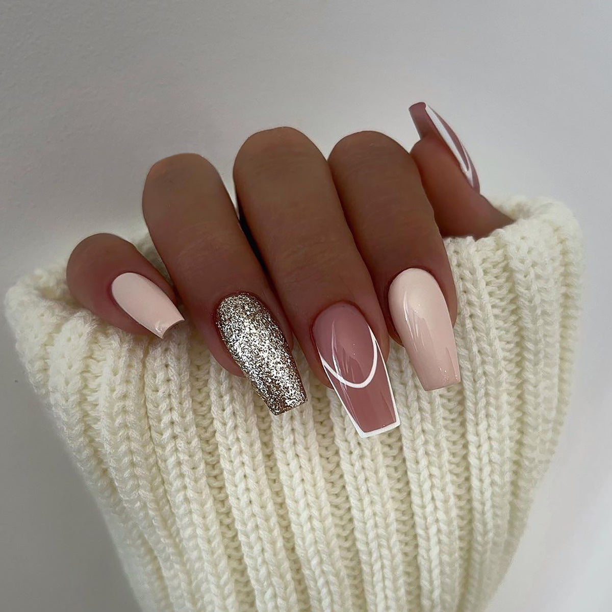 Ombre Nail Set 10 Pieces