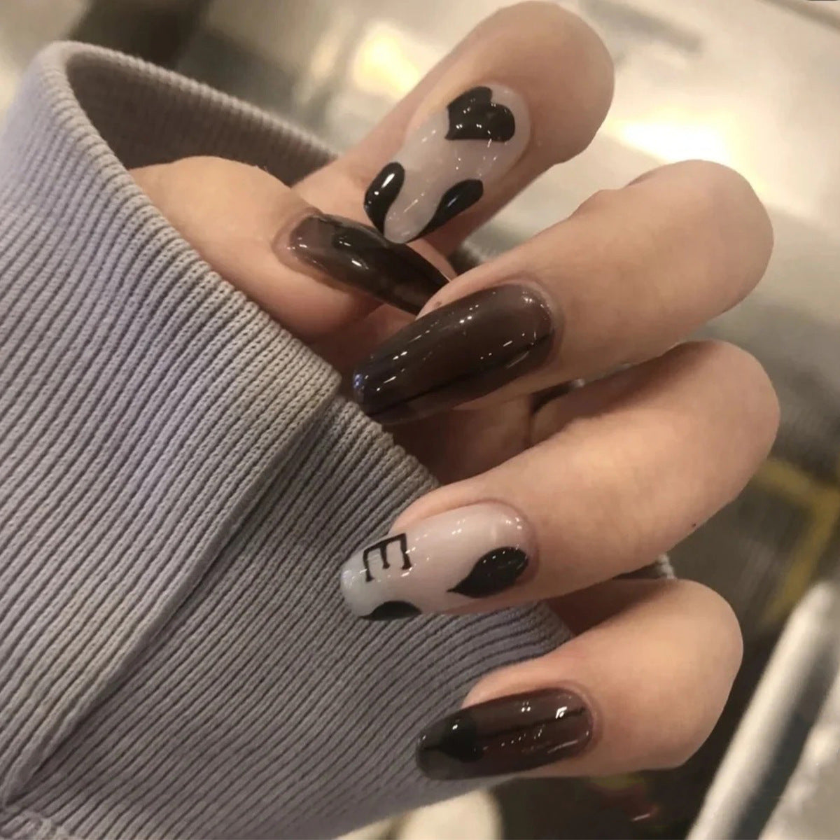 Handcrafted Luxury Nail Set 10 Pieces