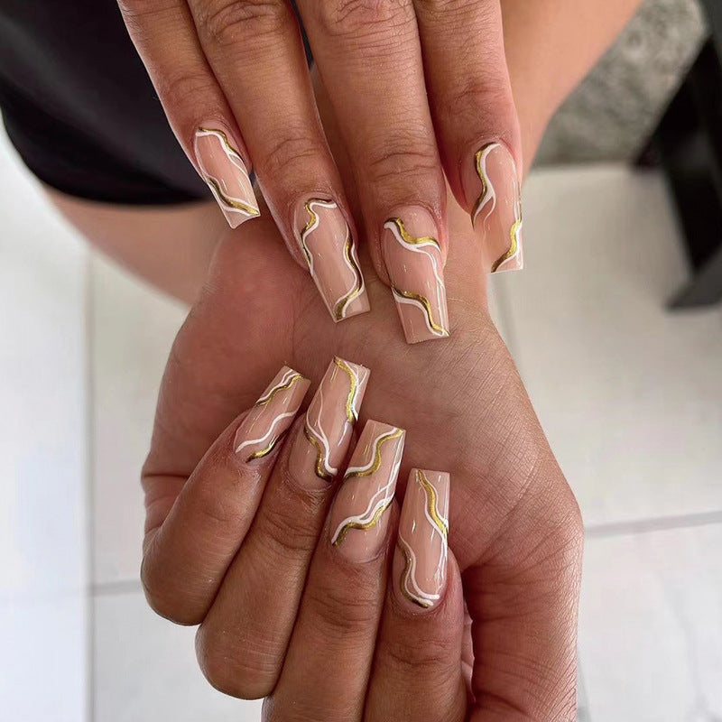 Holographic Press-On Nails 10 Pieces