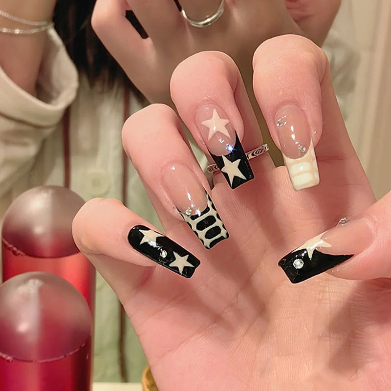 Glitter Nail Set 10 Pieces