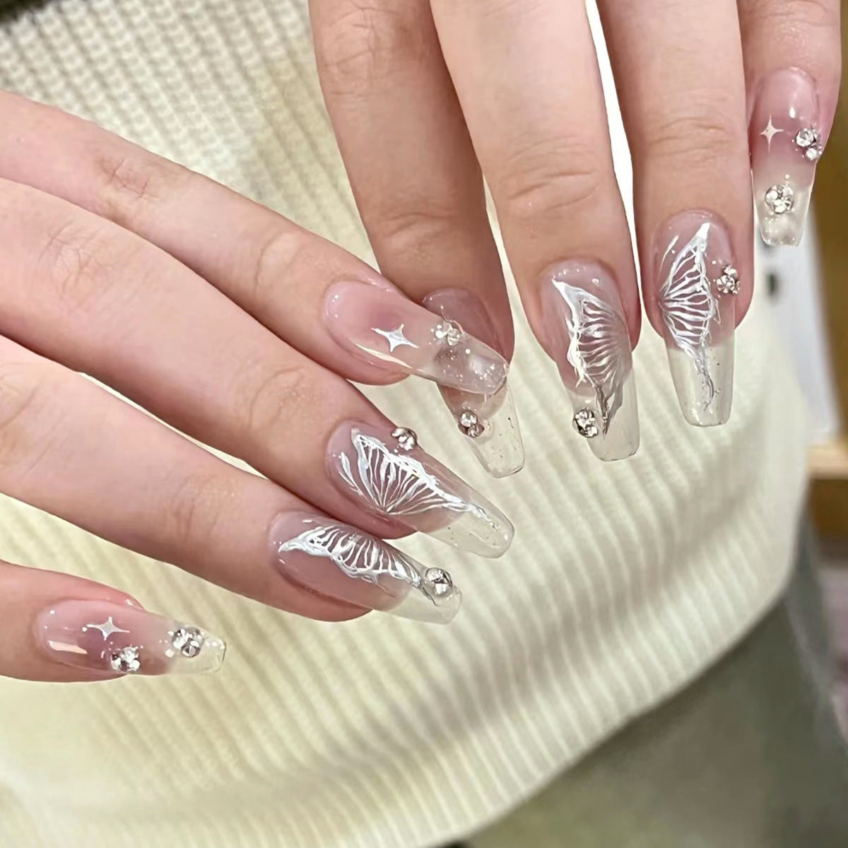 Autumn Designer Nail Set 10 Pieces