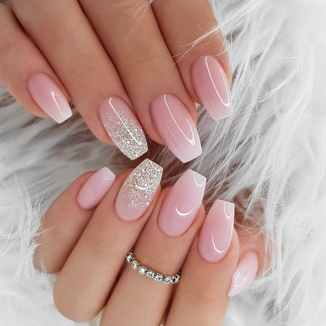 Glossy Nail Set 10 Pieces