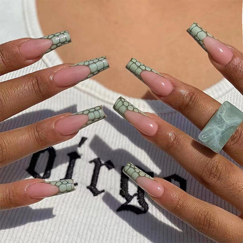 Beautiful Ombre Nail Set 10 Pieces