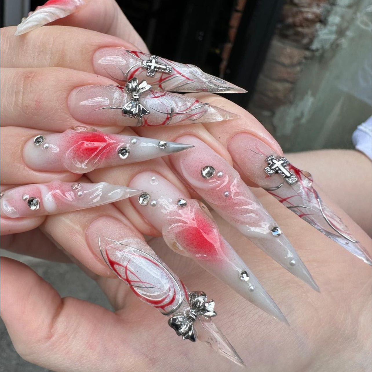 Stunning Nude Nail Set 10 Pieces
