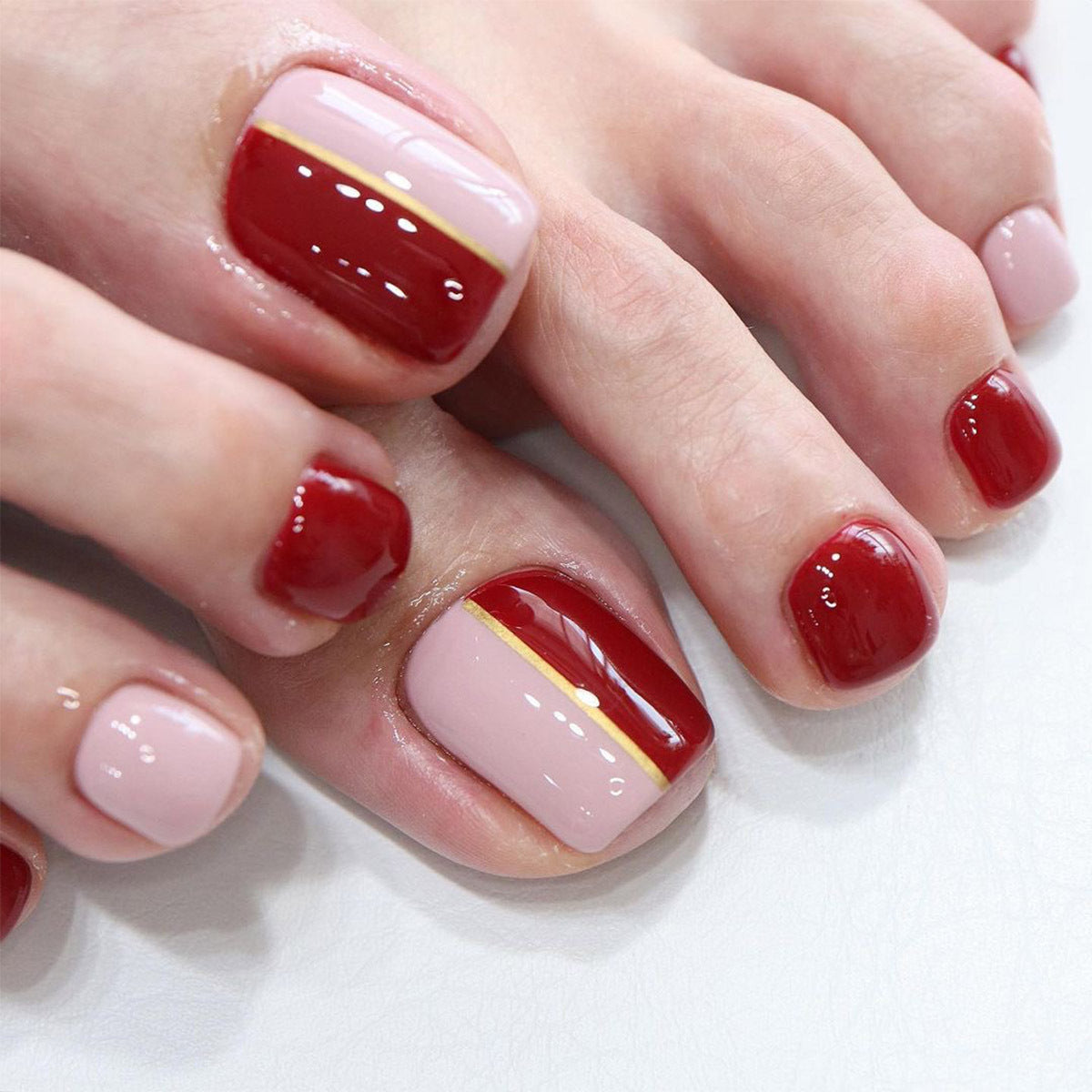 Ombre Nail Set 10 Pieces