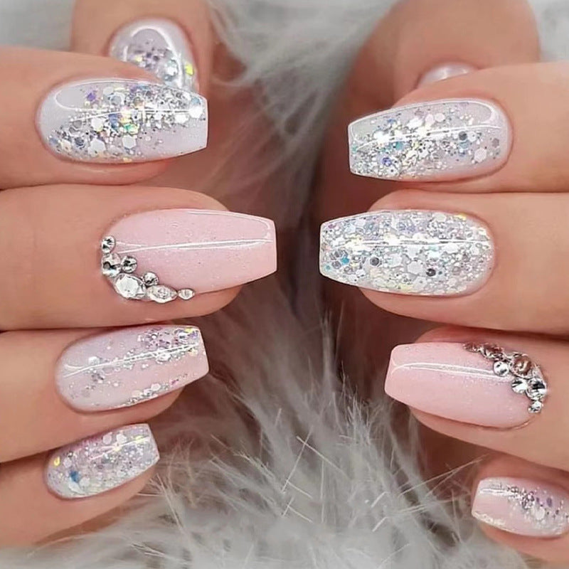 Nude Nail Set 10 Pieces