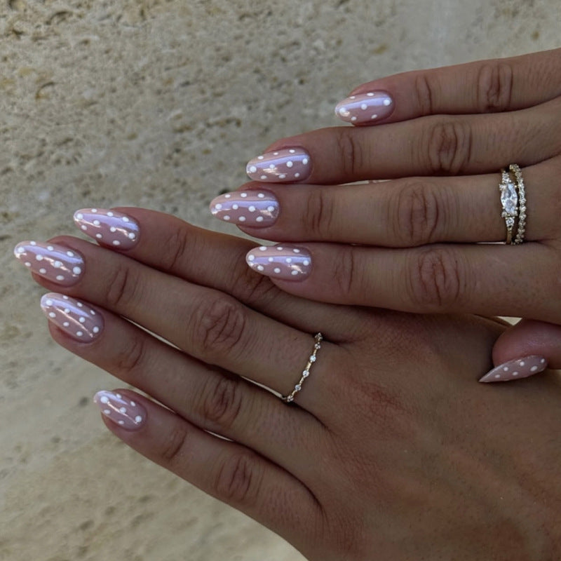 Glitter Press-On Nails 10 Pieces