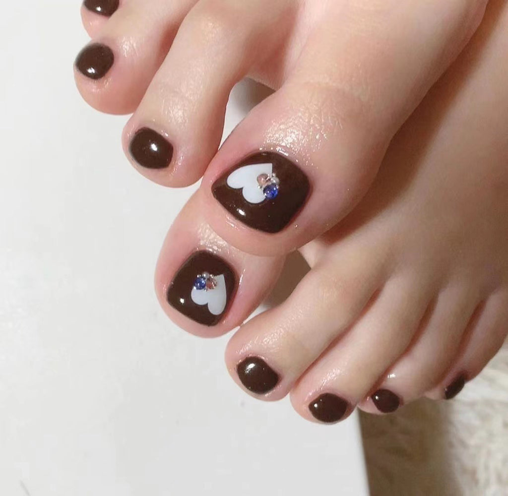 Pearl Designer Nail Set 10 Pieces