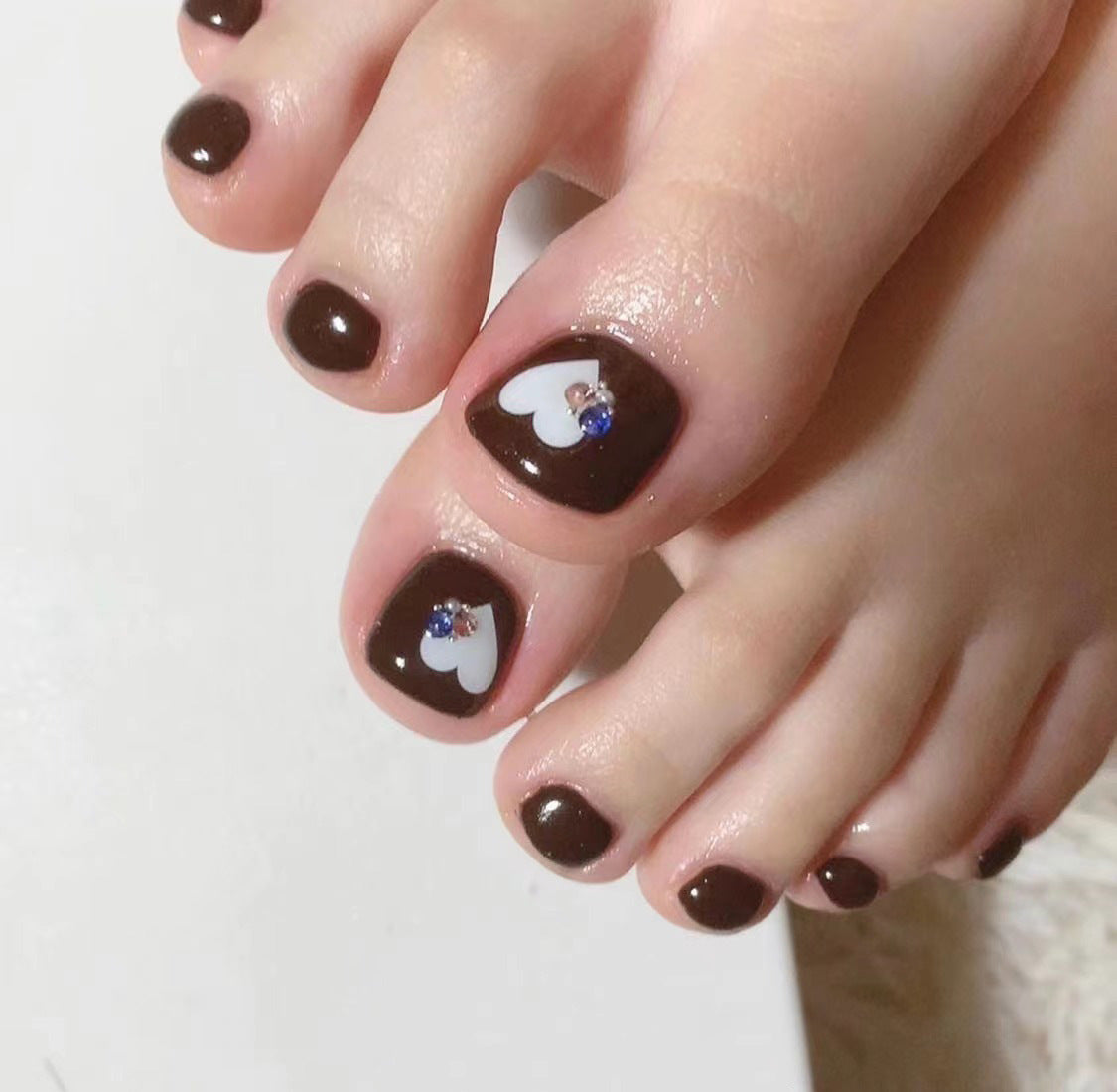 Pearl Designer Nail Set 10 Pieces