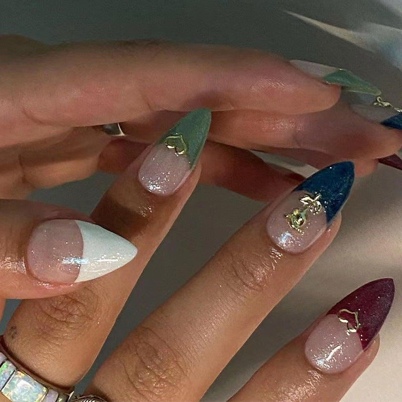 Autumn Designer Nail Set 10 Pieces