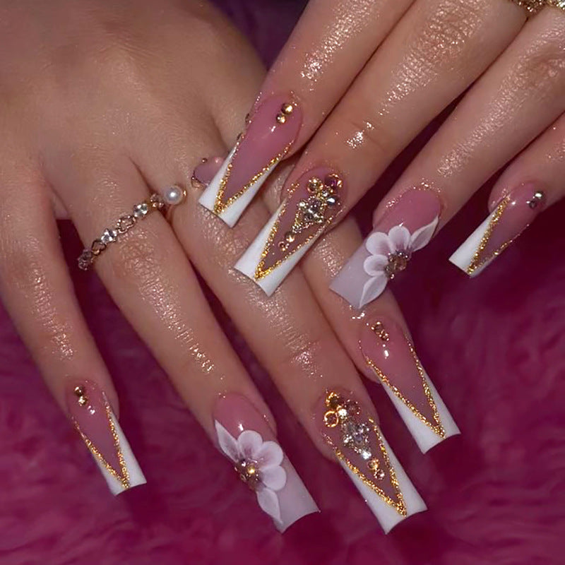 Luxury Fake Nails Set 10 Pieces