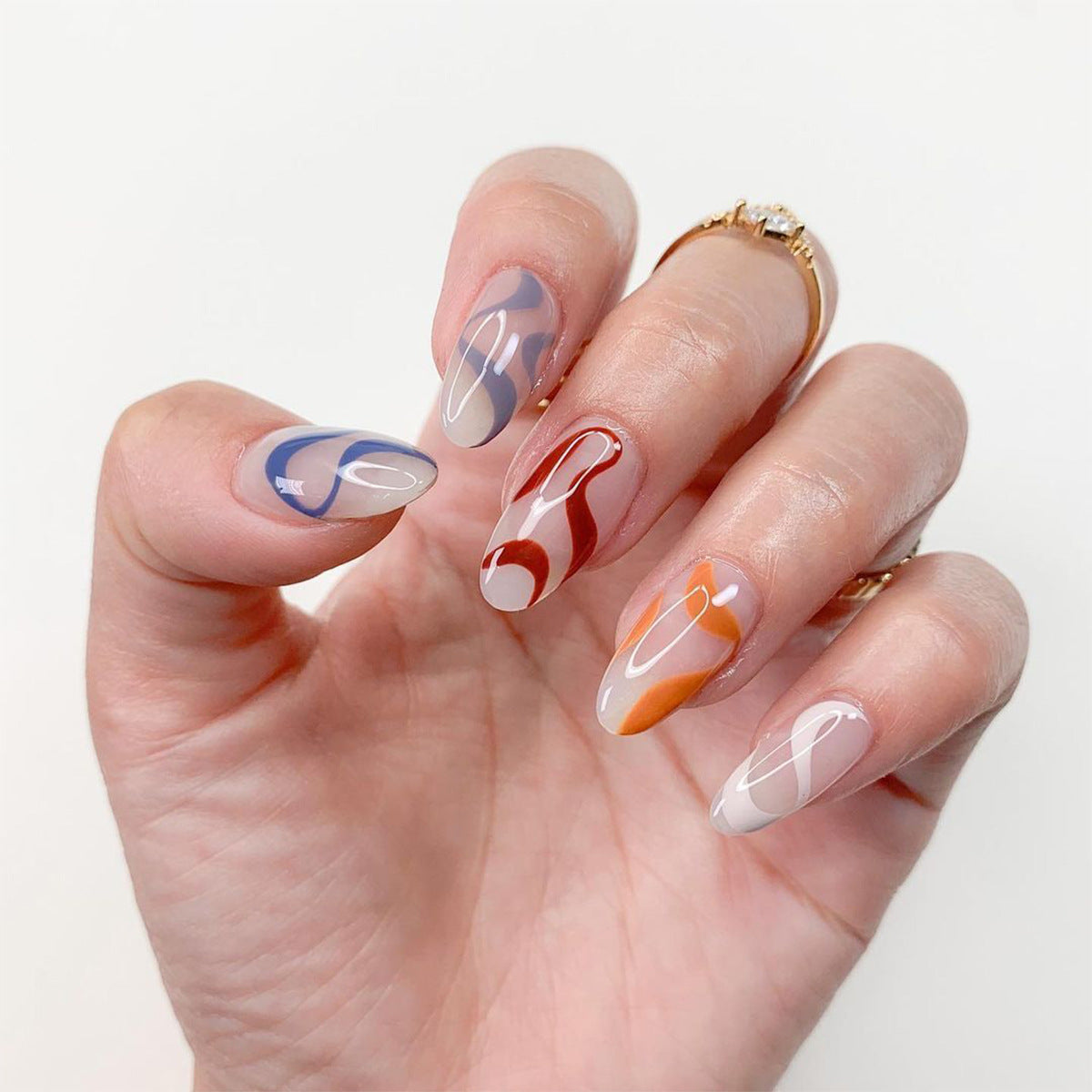 Bohemian Press-On Nails 10 Pieces