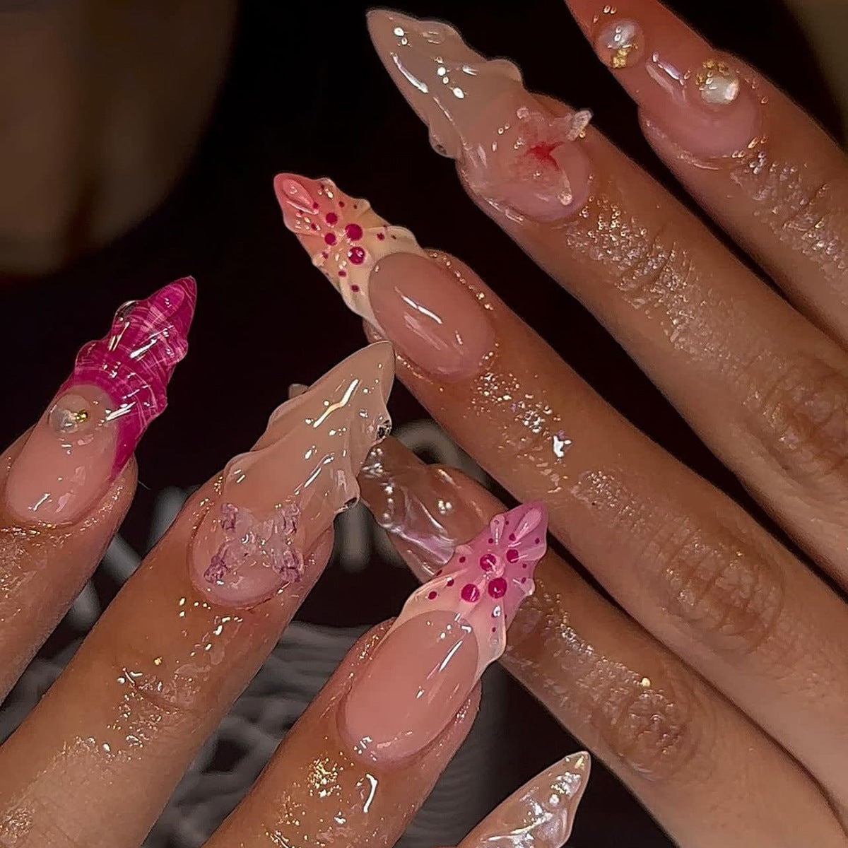 Handcrafted Luxury Nail Set 10 Pieces