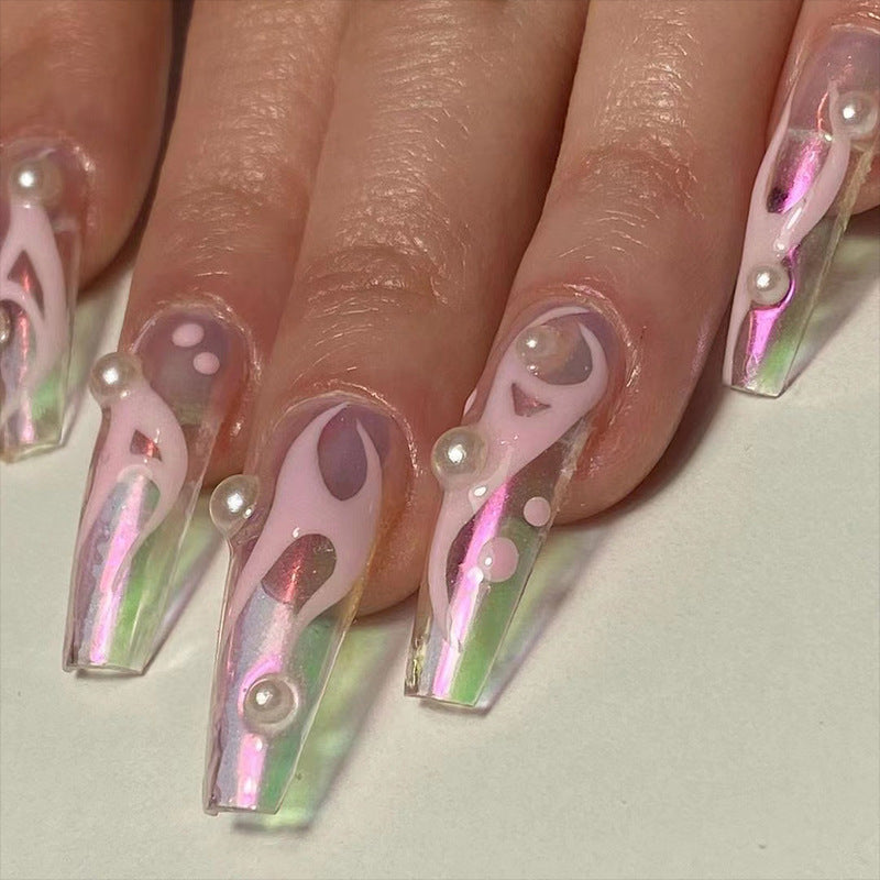 Stunning Autumn Nail Set 10 Pieces