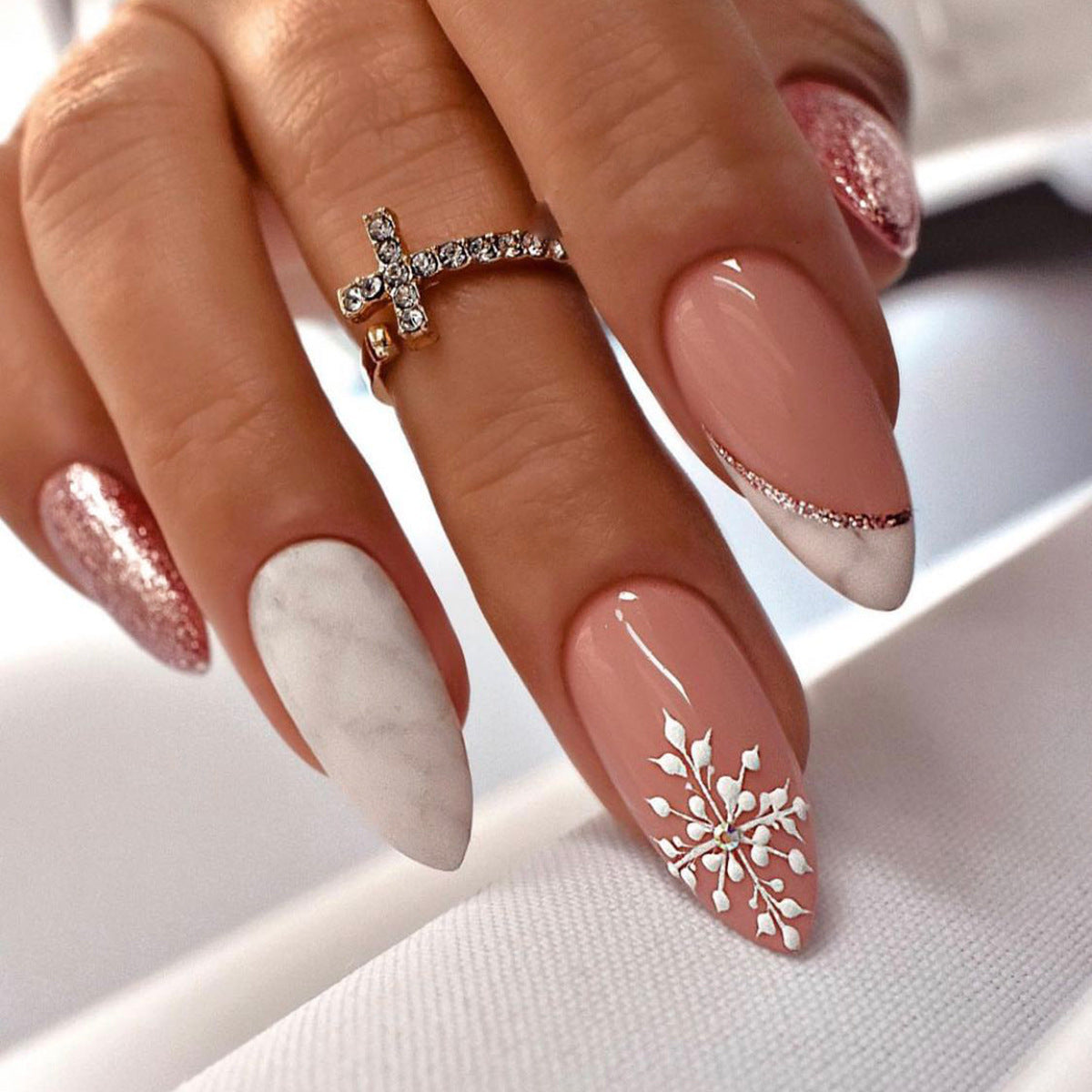 Autumn Press-On Nails 10 Pieces